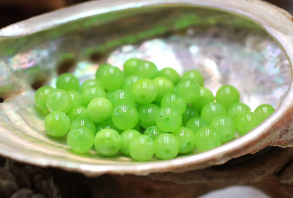 Perle 6mm en Calcite verte