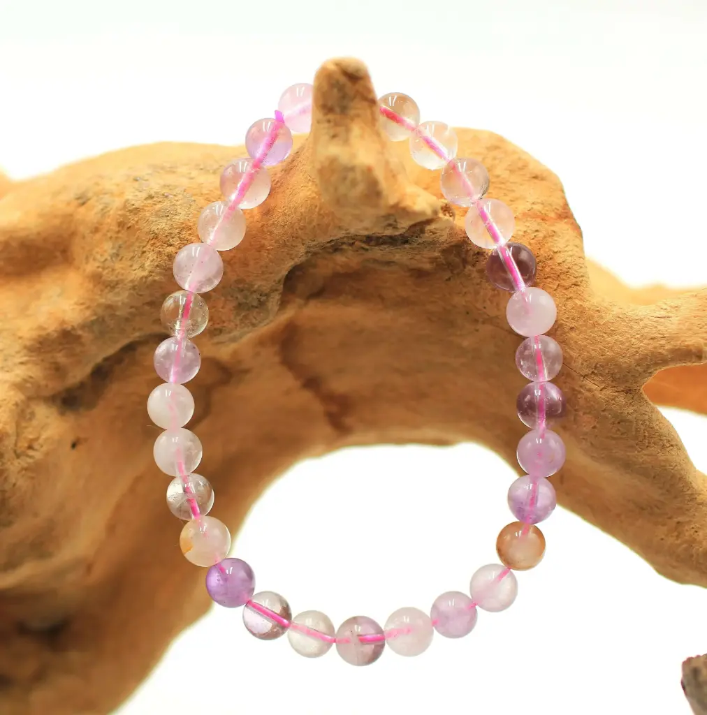 Bracelet en perles 6mm en Super seven