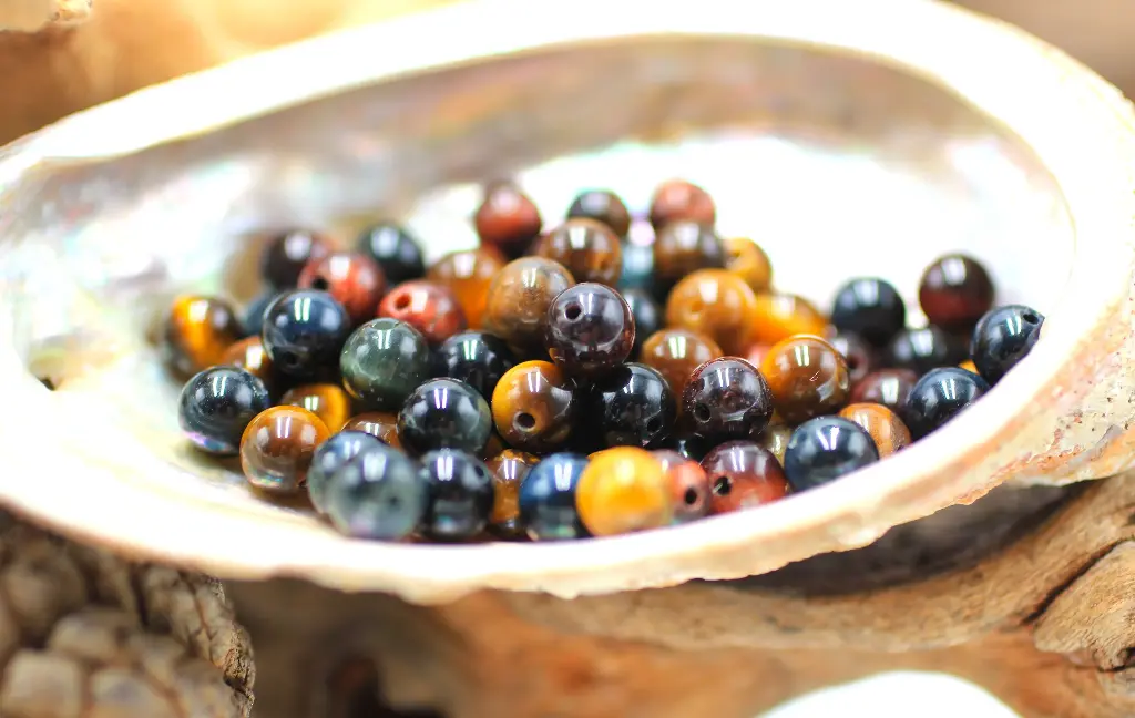 Perle 6mm en Triple œil