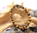 Bracelet en perles 8mm en Œil de tigre