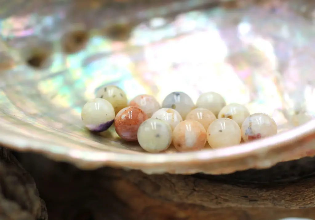 Perle 6mm en Tiffany stone