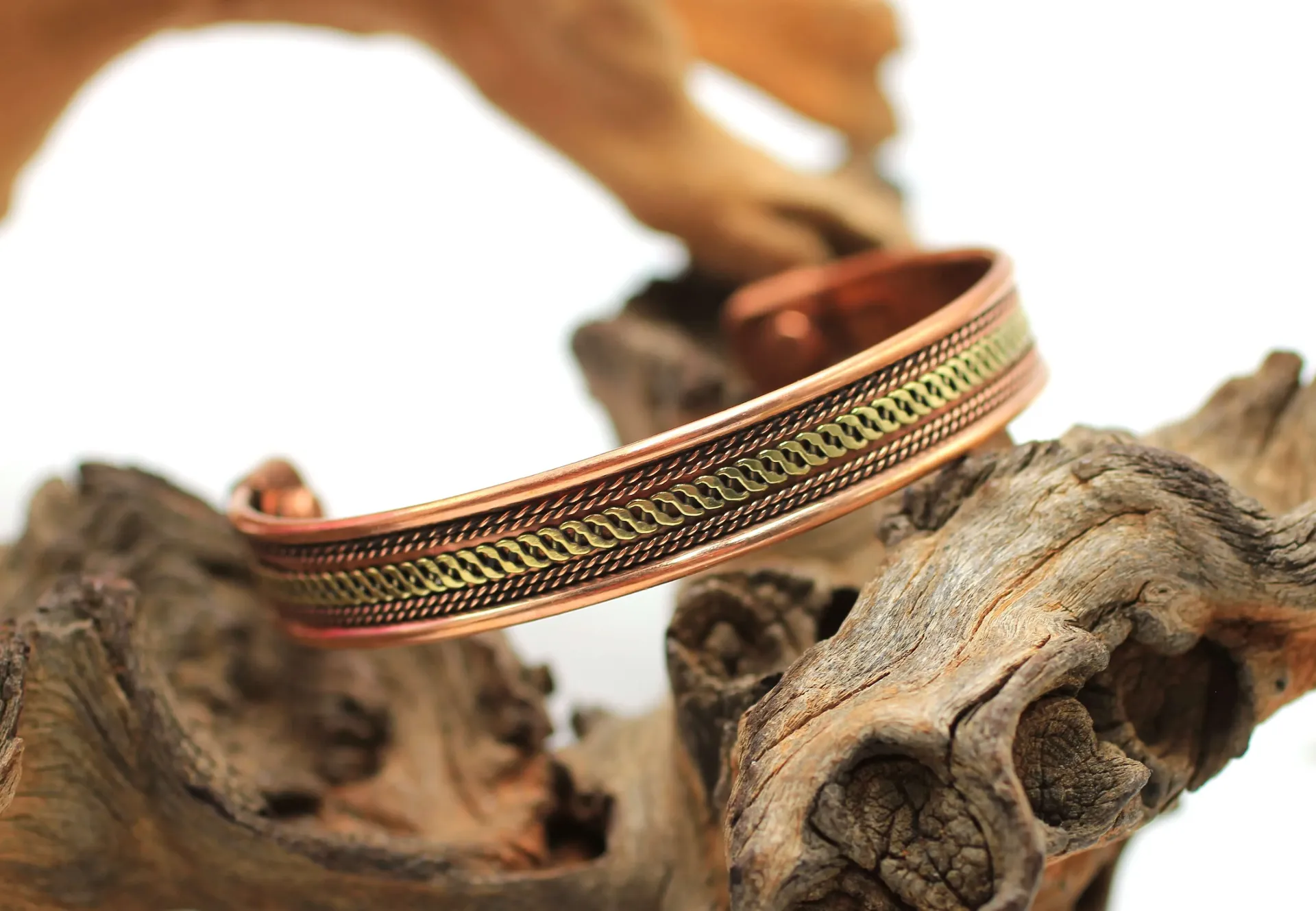 Bracelet jonc en Cuivre