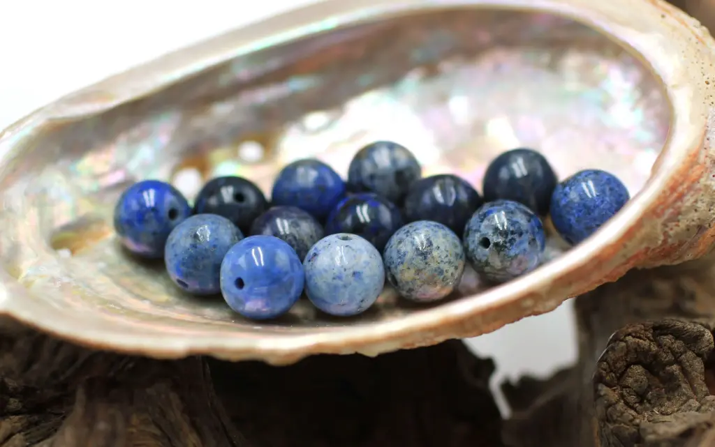 Perle 10mm en Dumortiérite