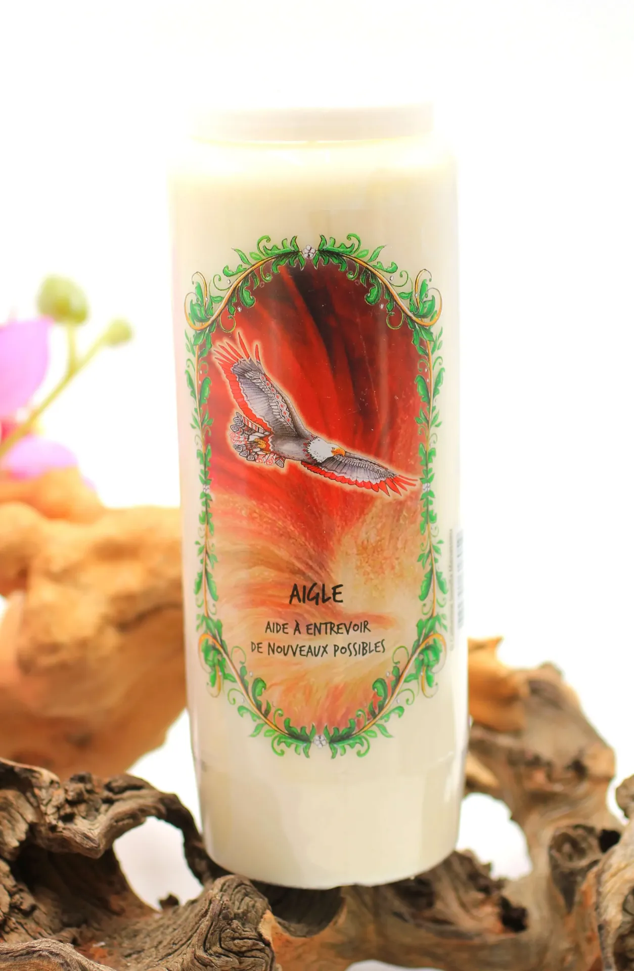 Bougie neuvaine Aigle