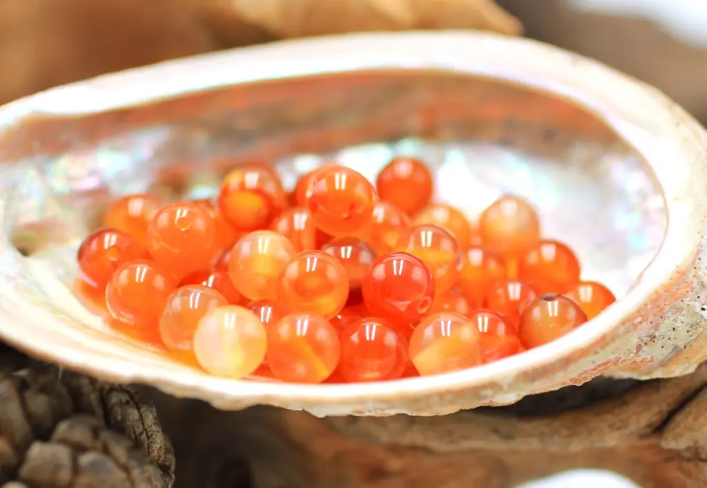 Perle 8mm en Cornaline