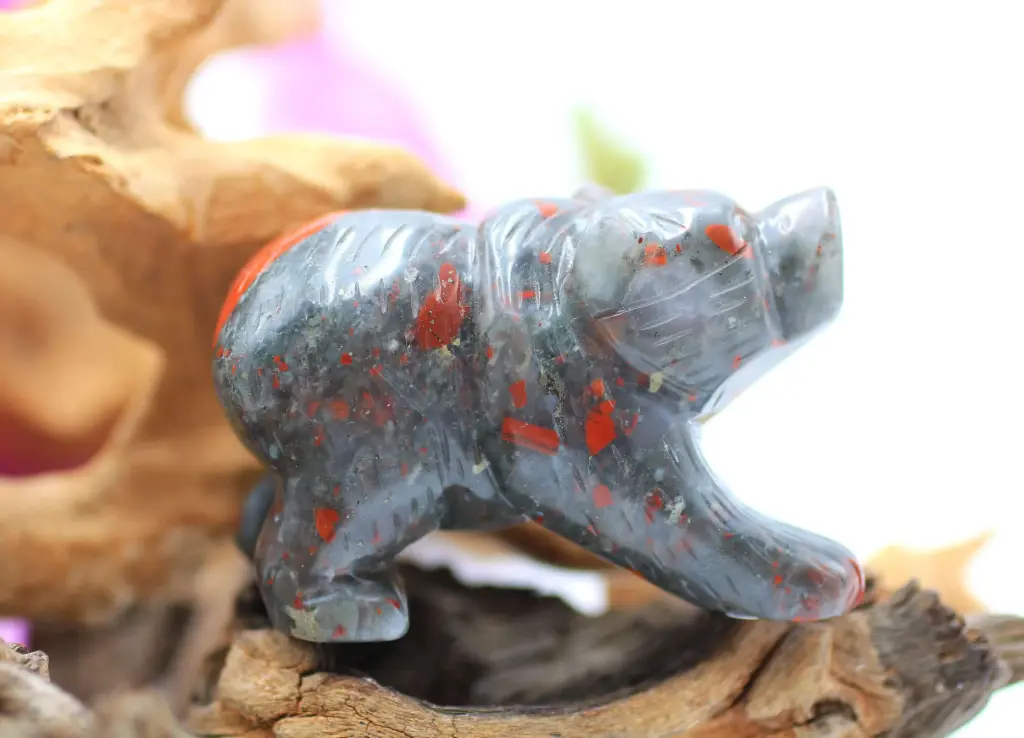 Ours en Jaspe Héliotrope