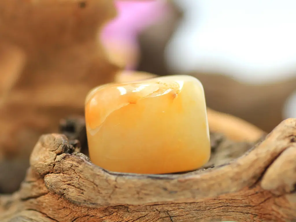 Aventurine jaune roulée 