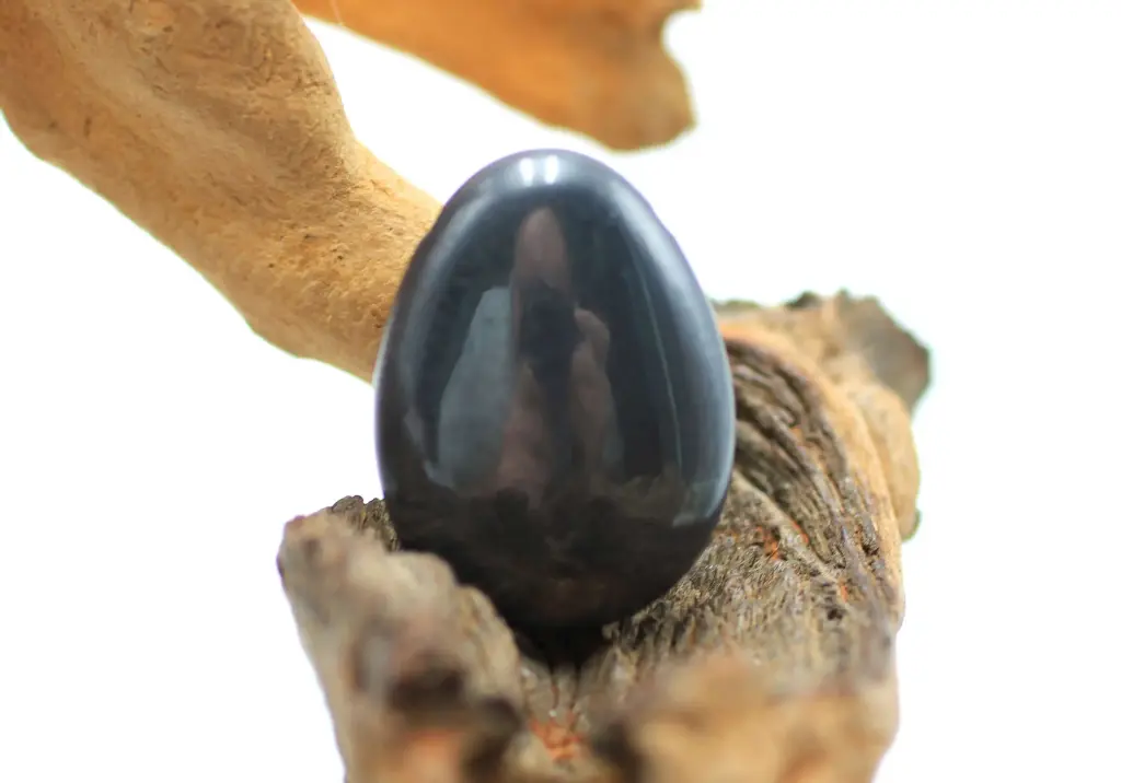 Pendentif foré en Hématite