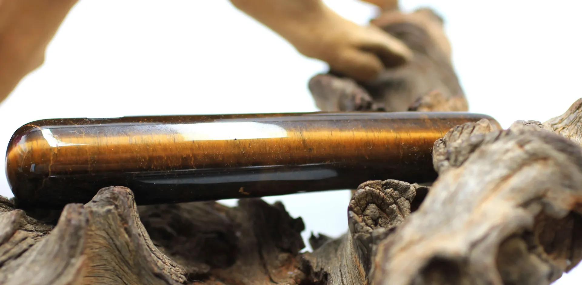 Bâton de massage en Œil de tigre