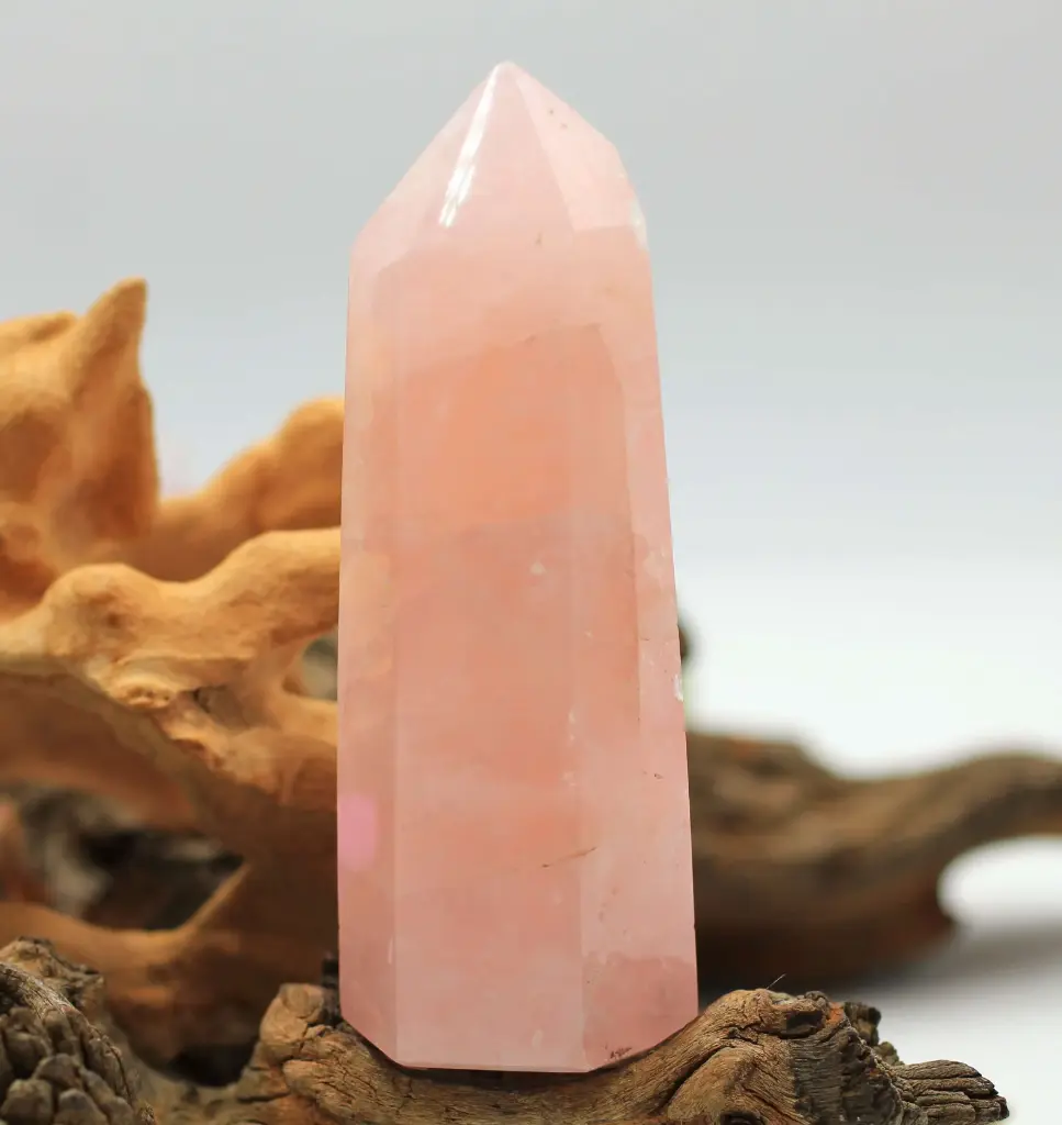 Obélisque en Quartz rose