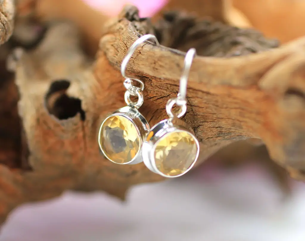 Citrine naturelle roulée