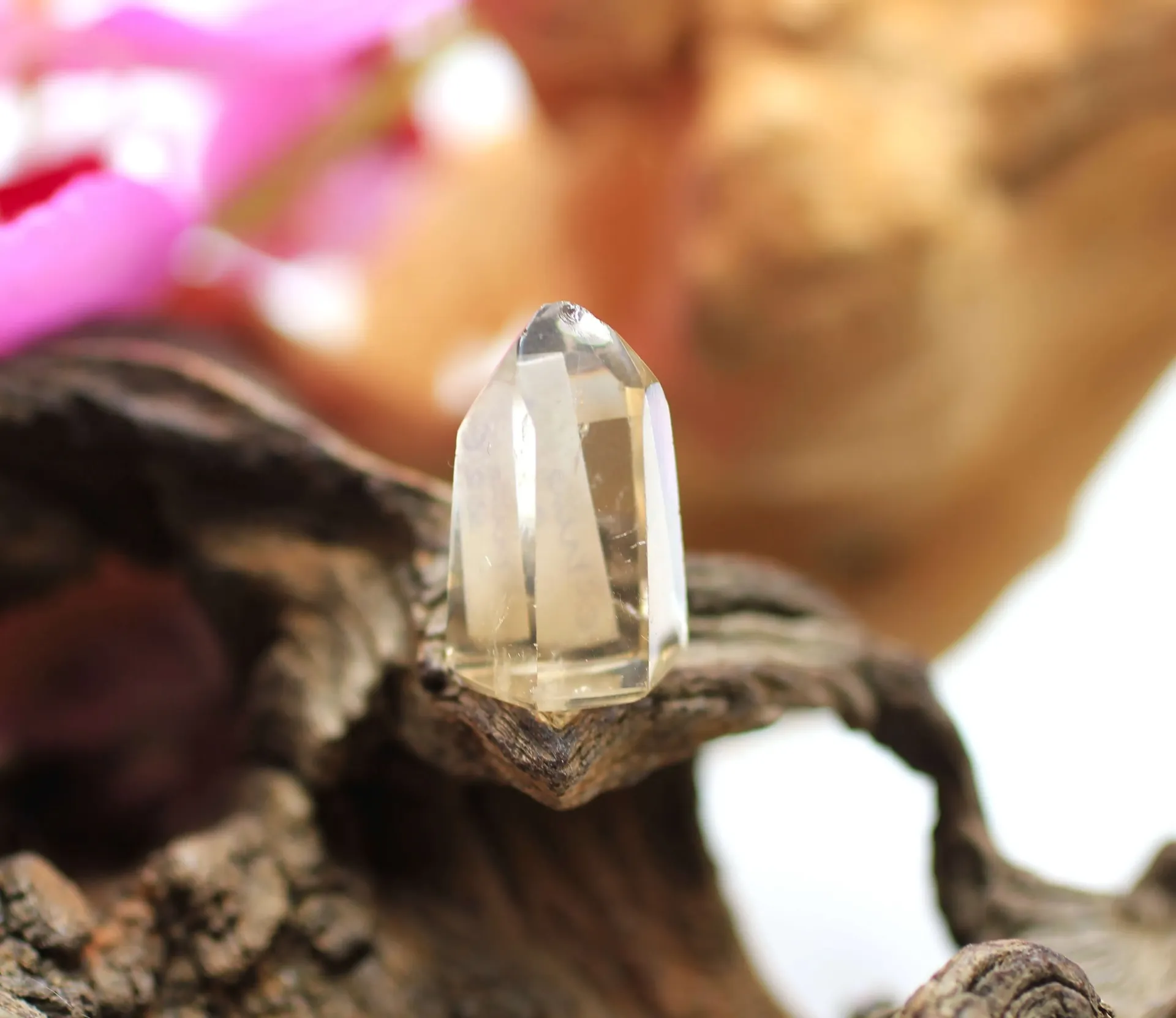 Obélisque en Citrine naturelle