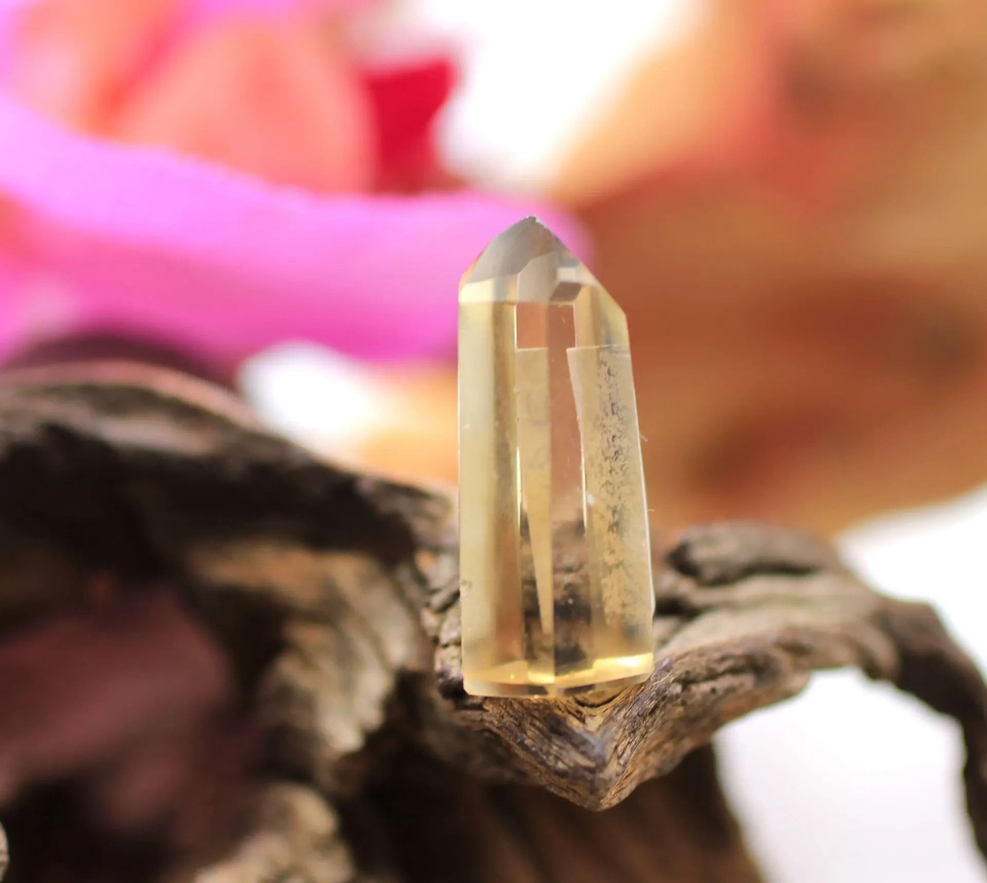 Obélisque en Citrine naturelle