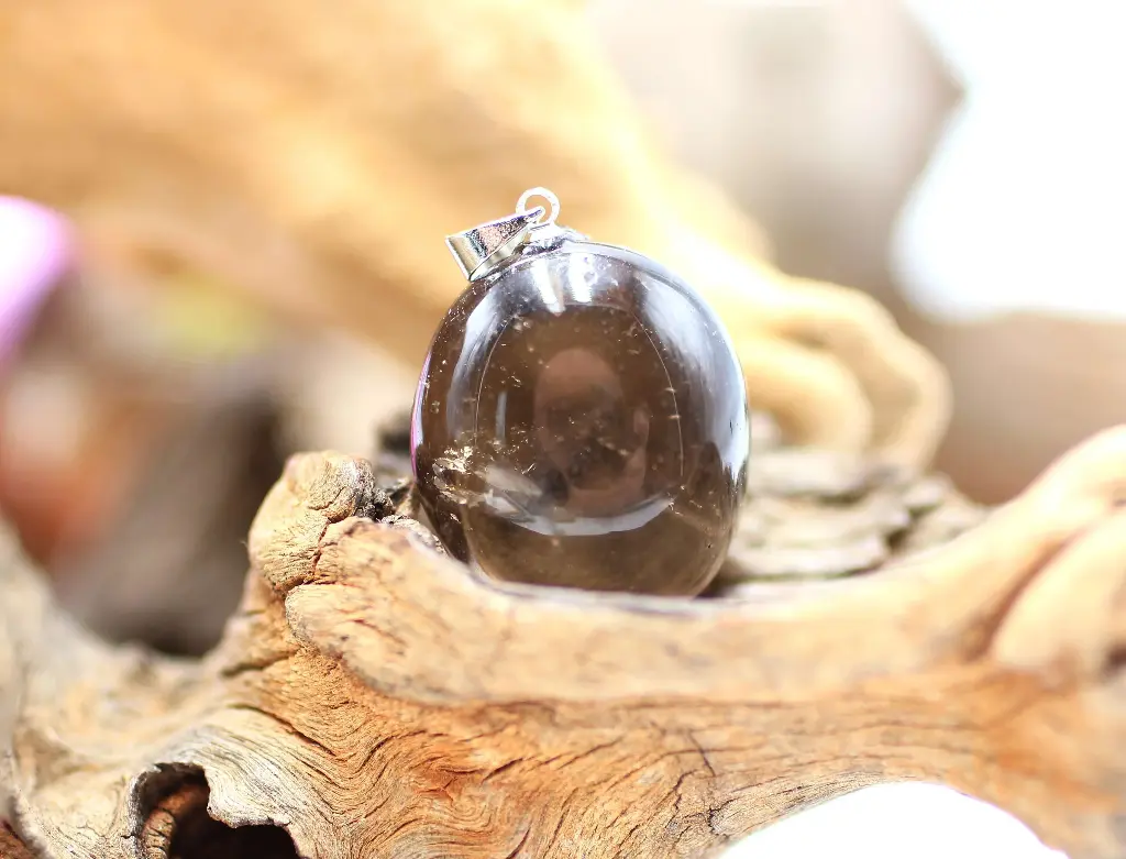 Pendentif en Quartz fumé