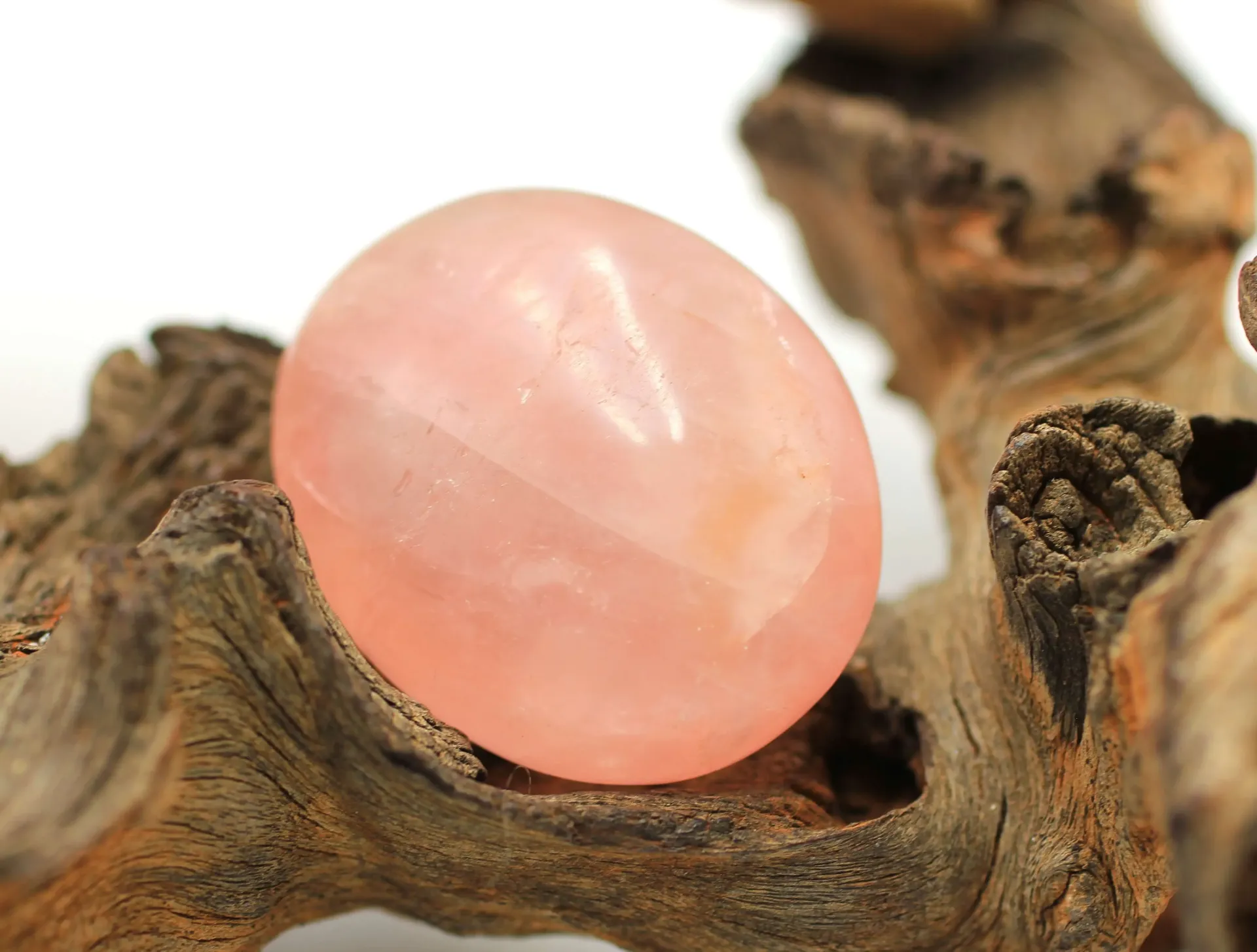 Galet en Quartz rose