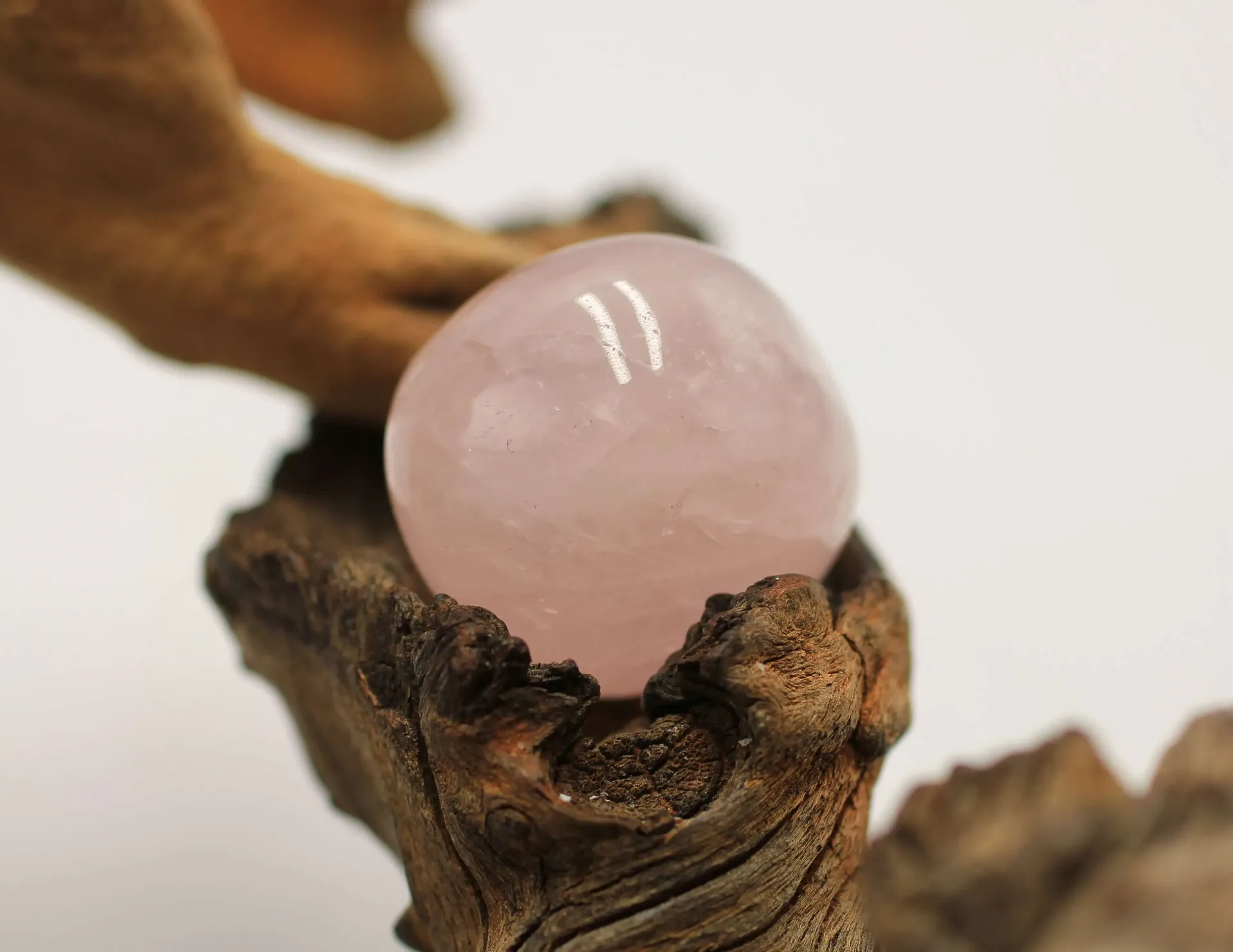 Rocher en Quartz rose