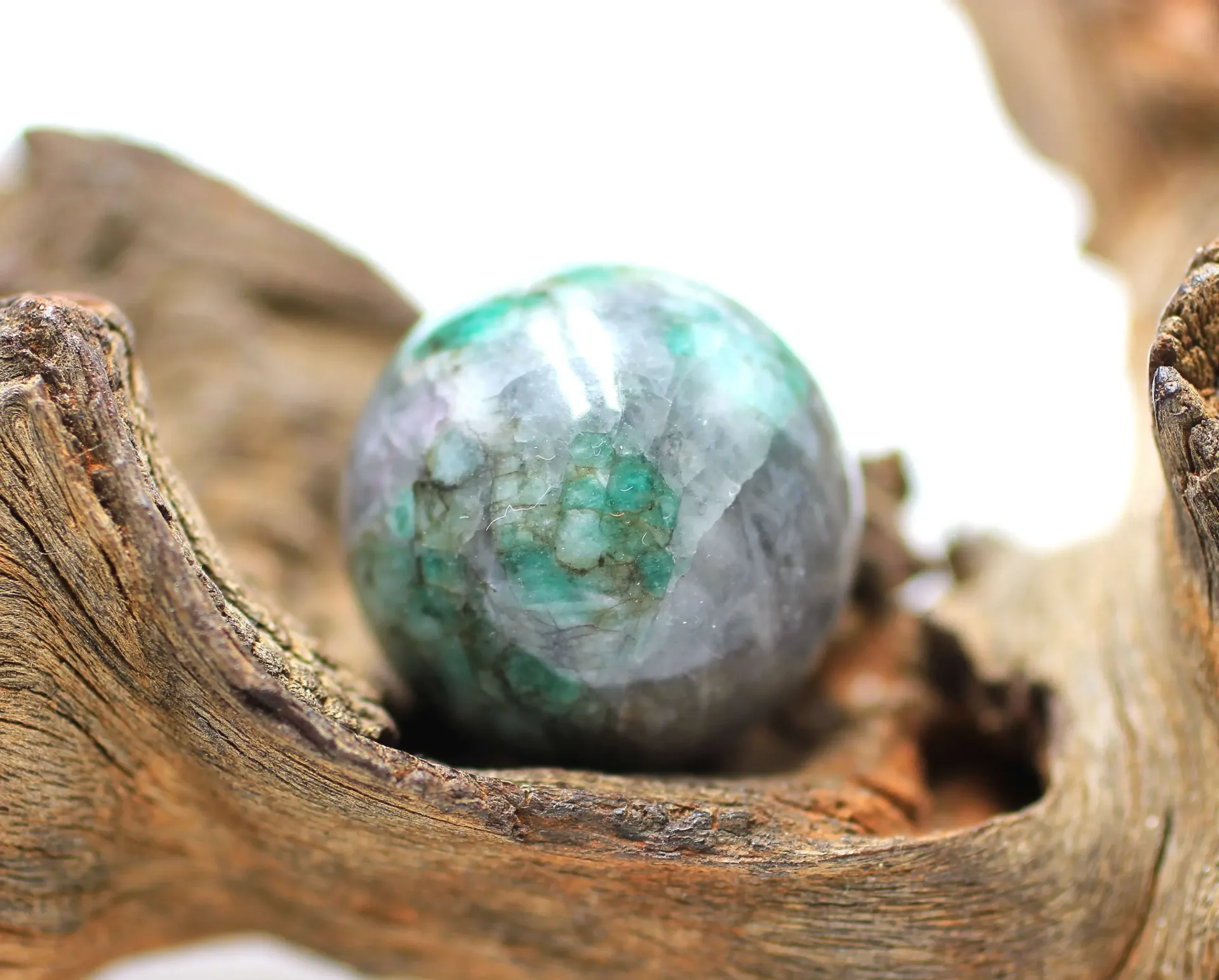 Sphère en Emeraude