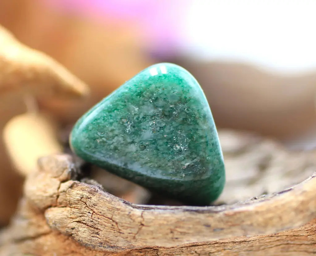 Aventurine verte roulée