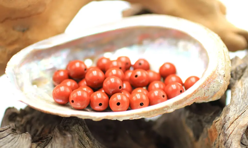 Perle 8mm en Jaspe rouge