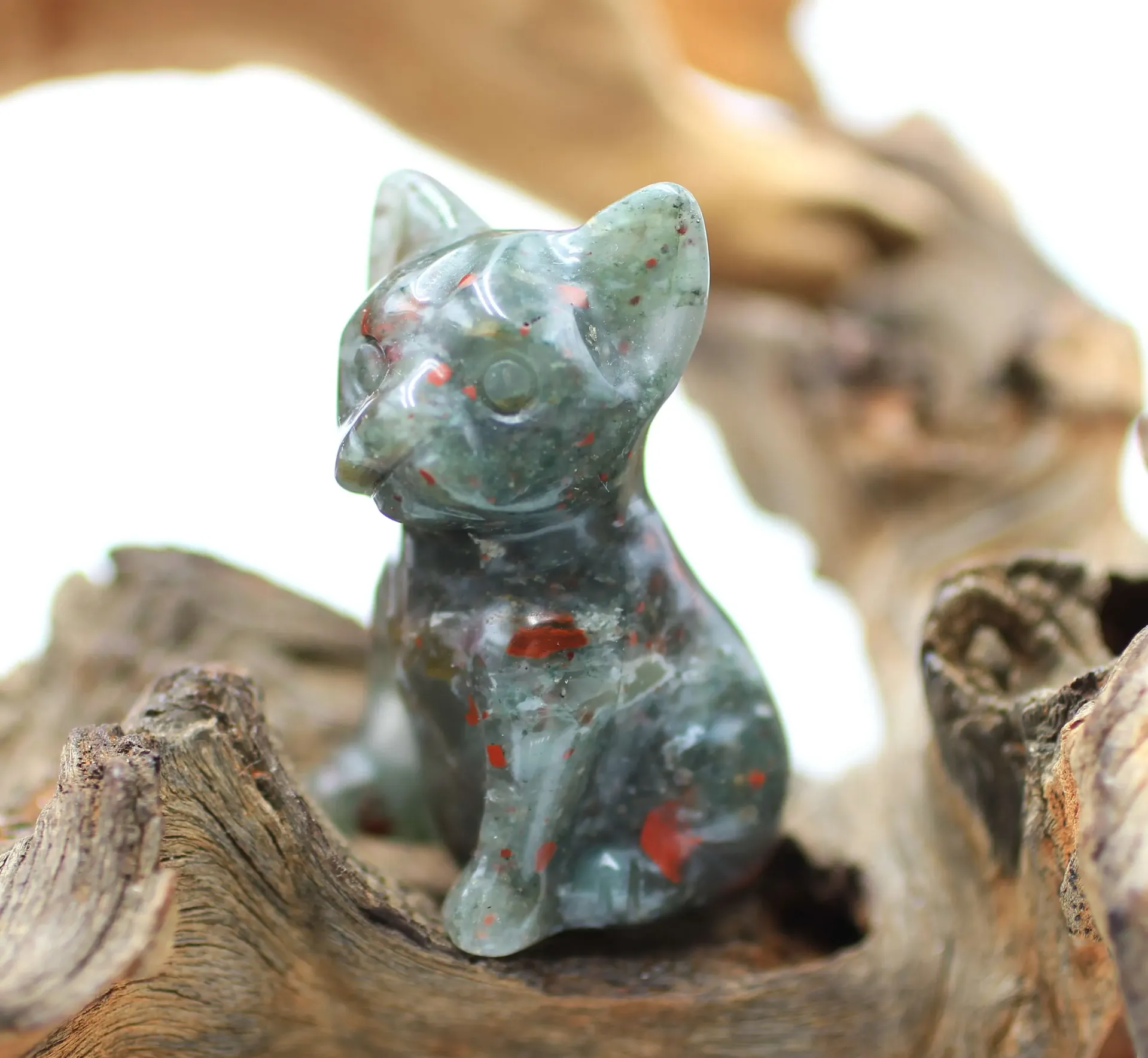 Bulldog en Jaspe Héliotrope