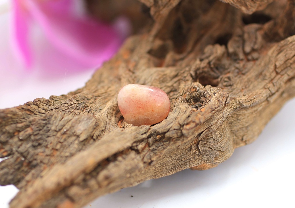 Aventurine rouge roulée