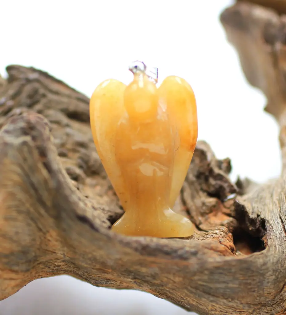 Pendentif Ange en Cornaline