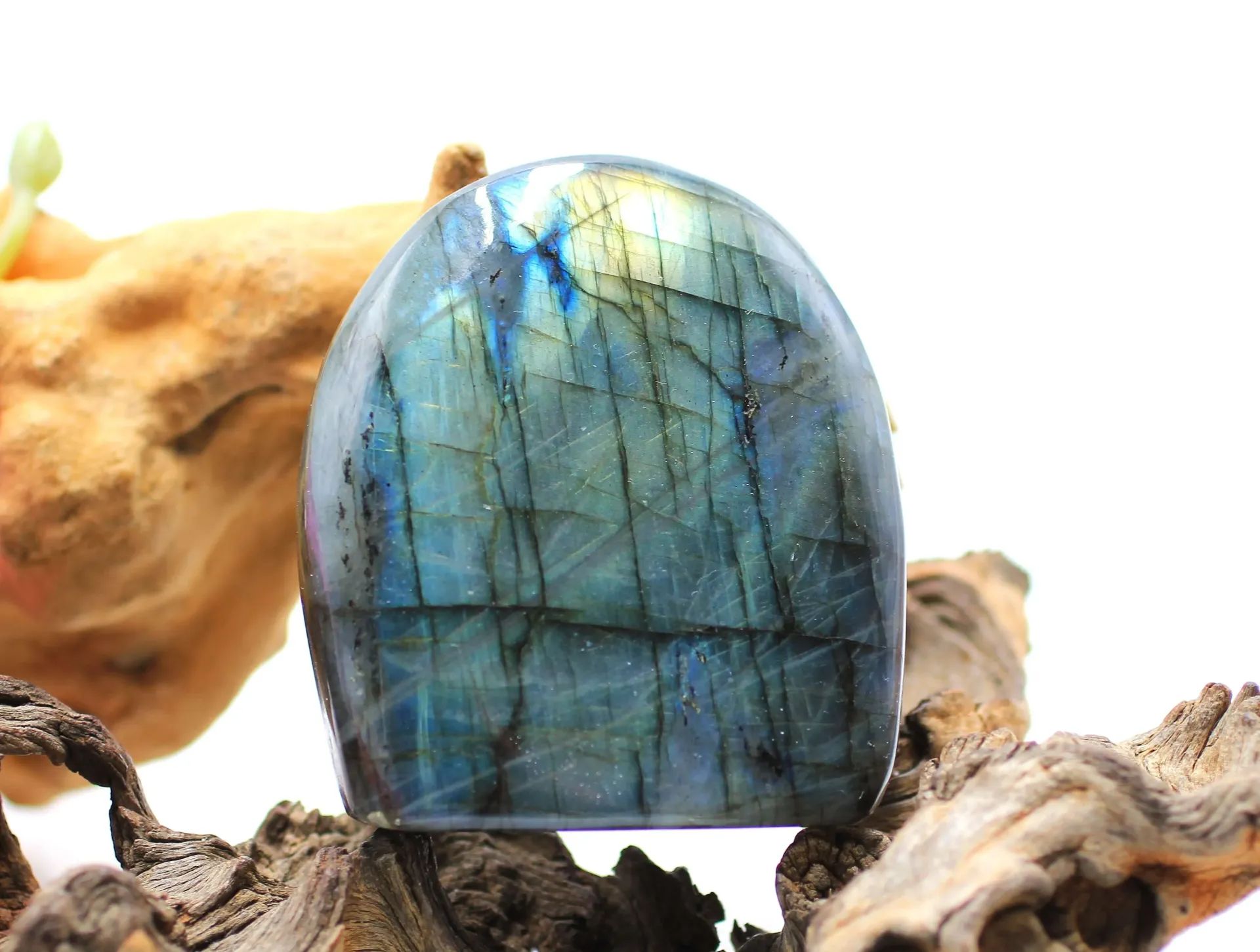 Rocher en Labradorite
