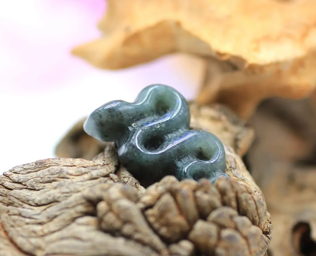 Serpent en Labradorite