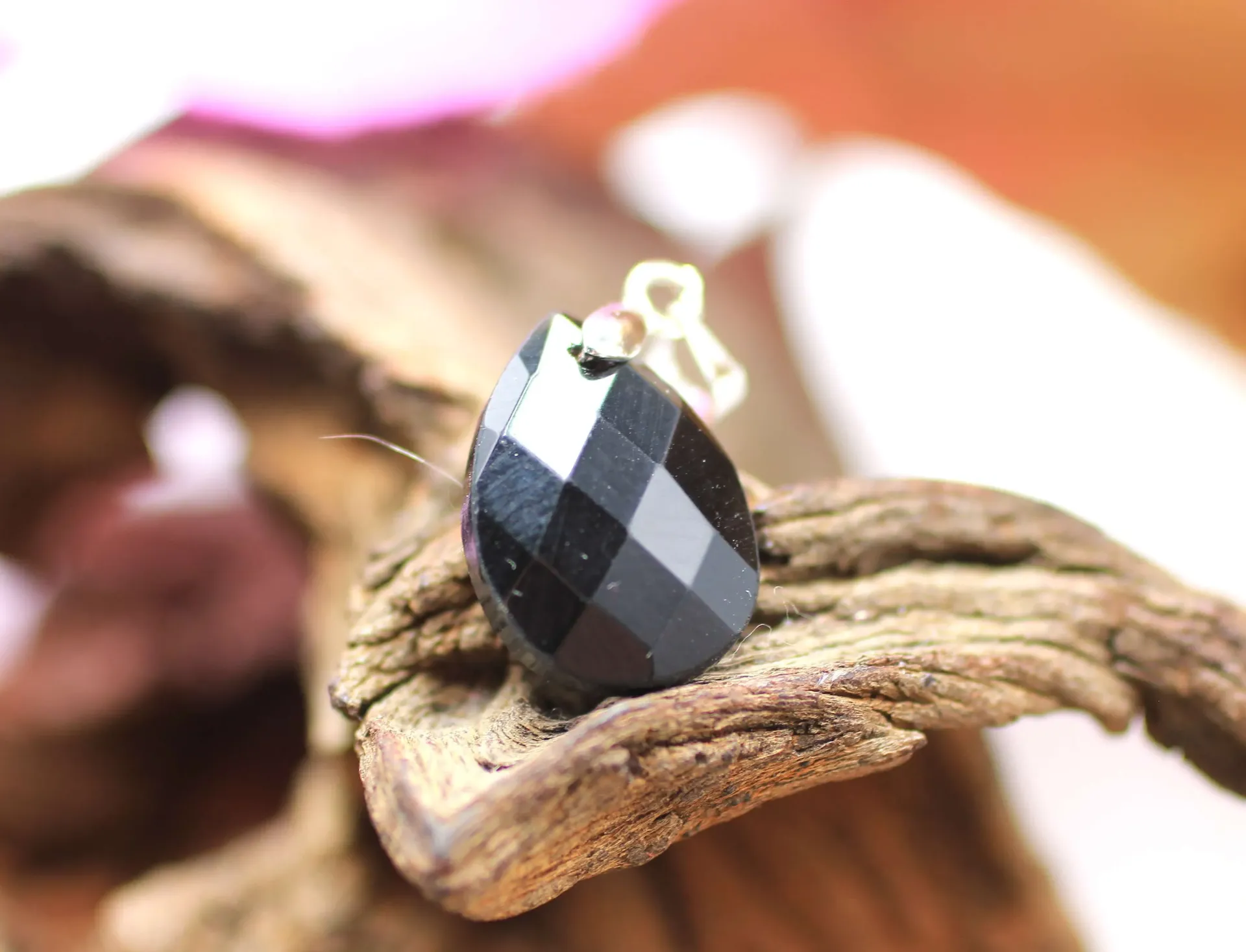 Pendule Merkhaba en Onyx noir