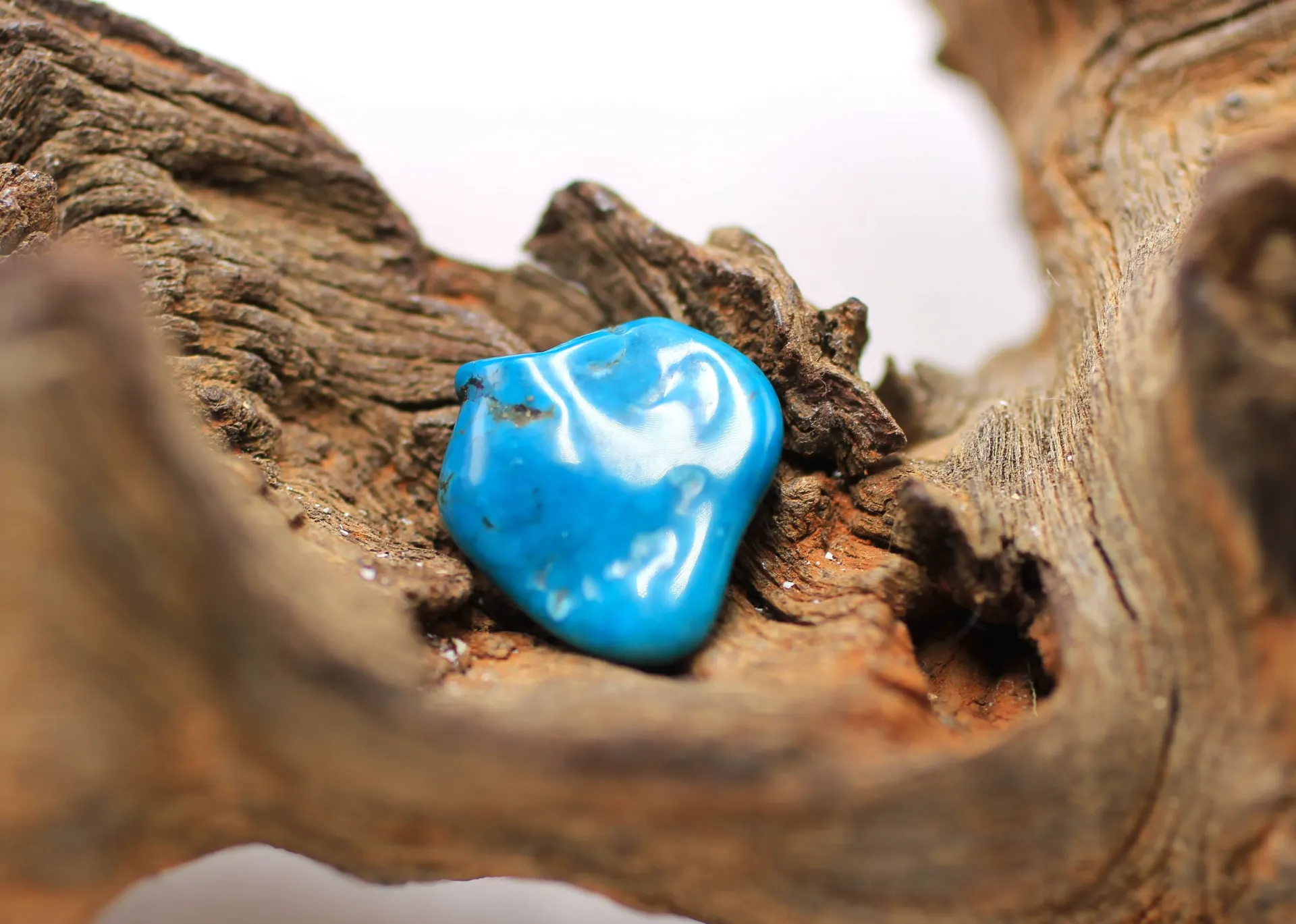 Turquoise roulée
