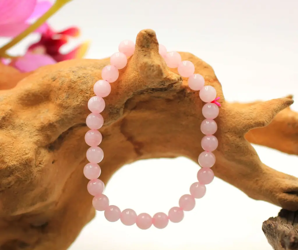 Pendule en Quartz rose