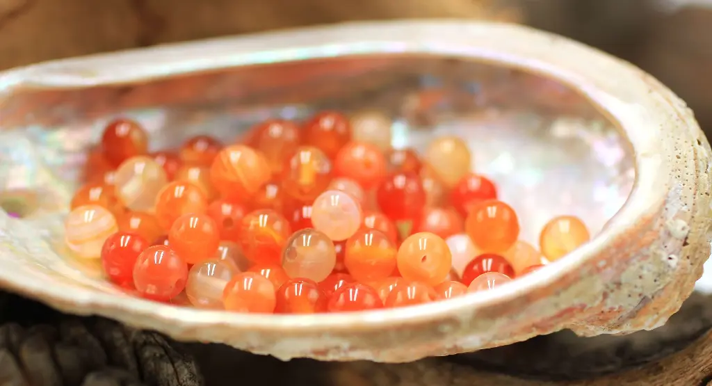 Perle 6mm en Cornaline