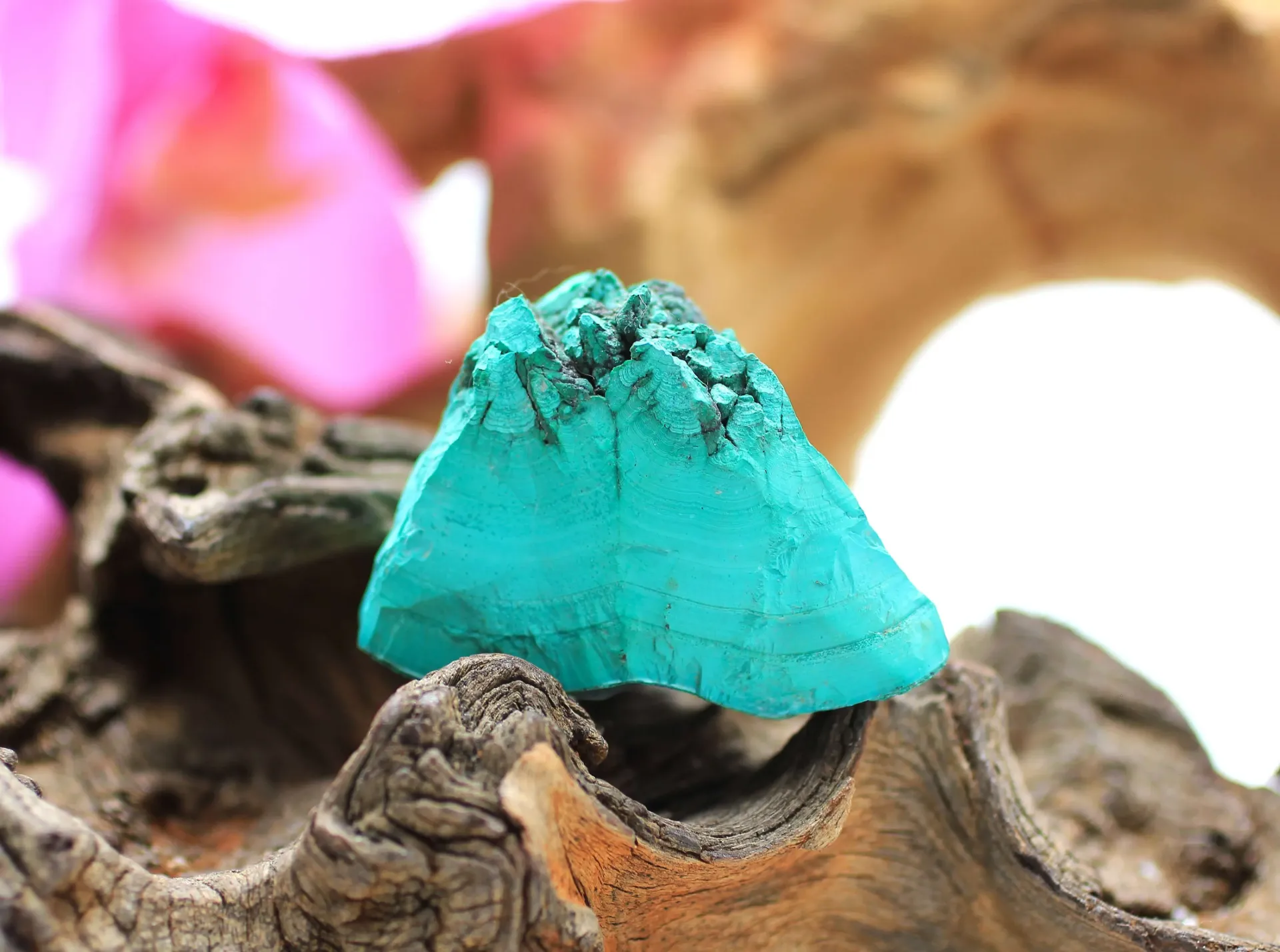 Malachite brute