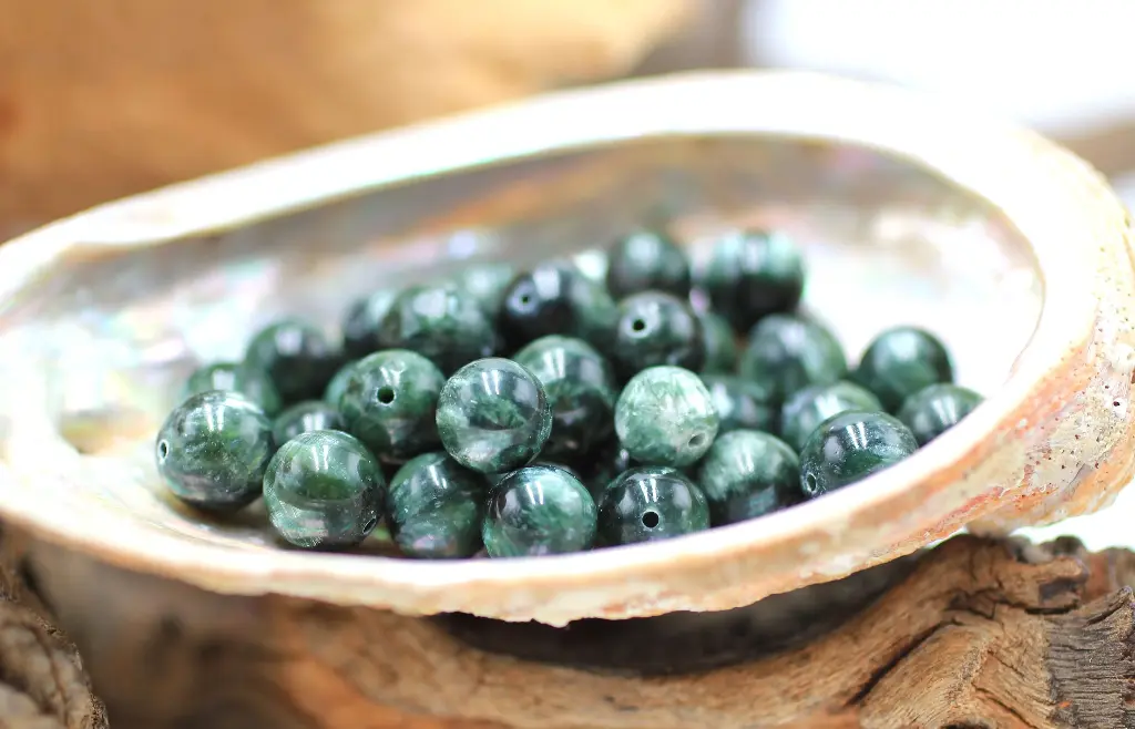 Perle 8mm en Séraphinite