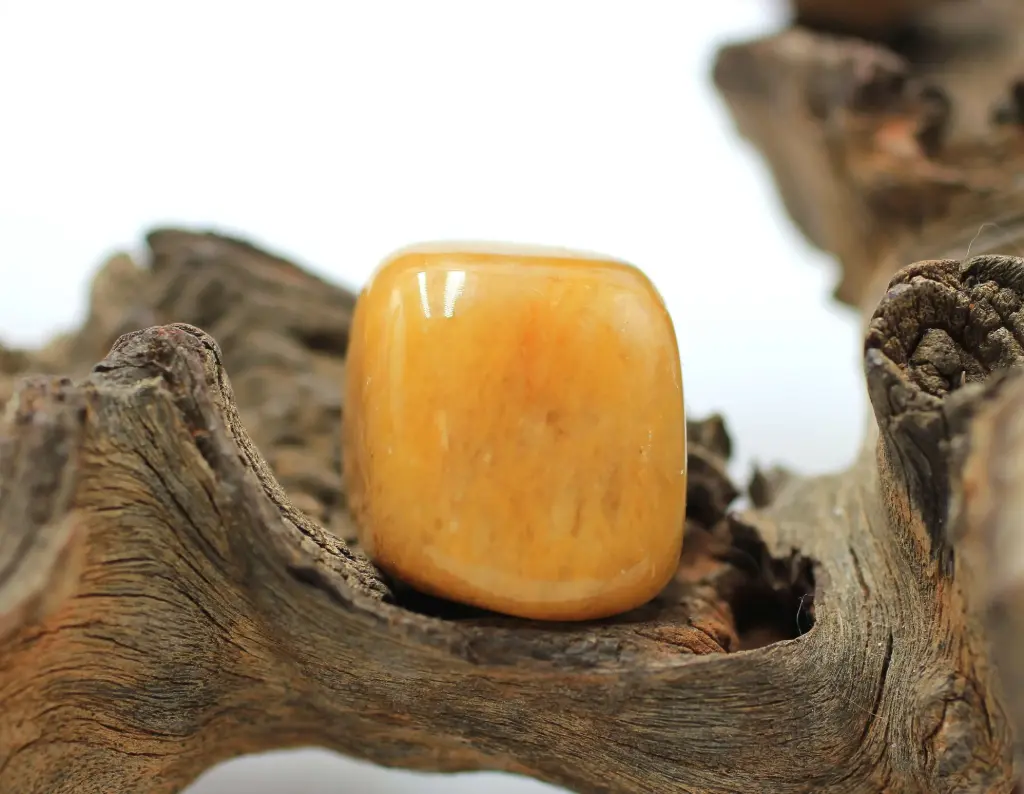 Aventurine jaune roulée