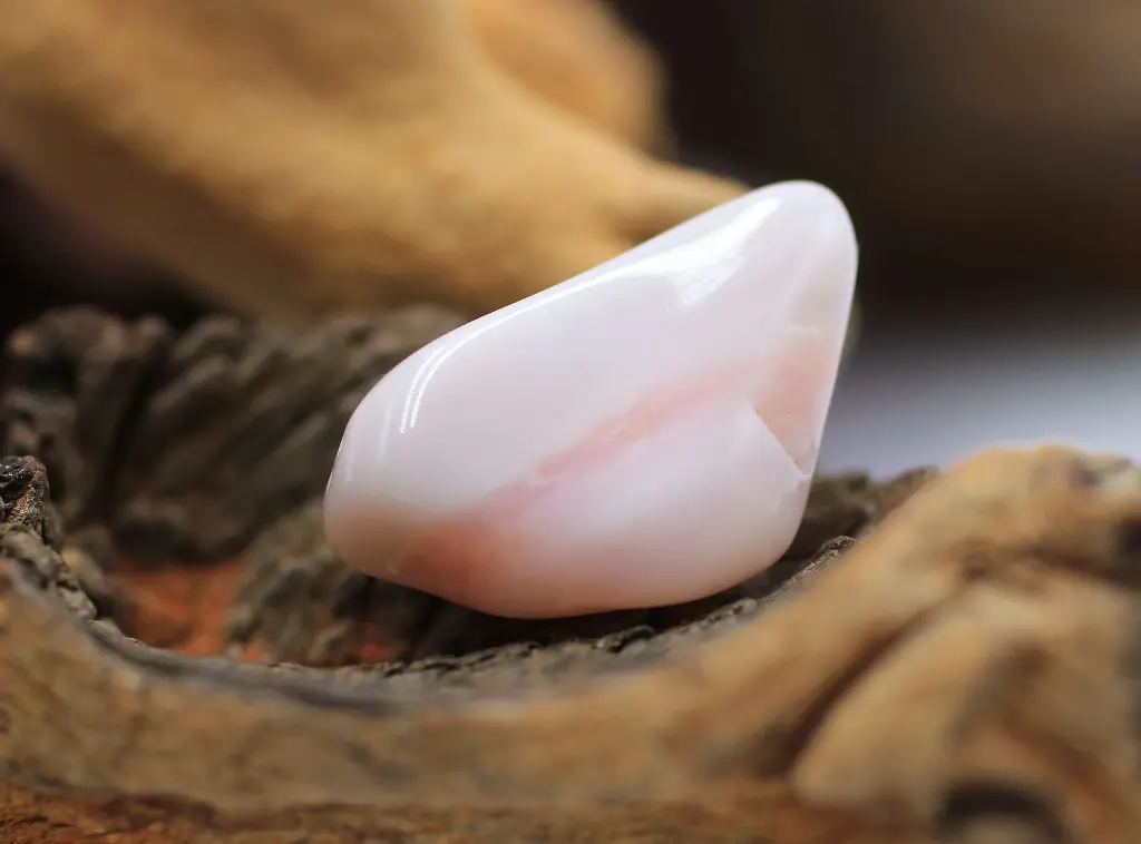 Opale rose roulée