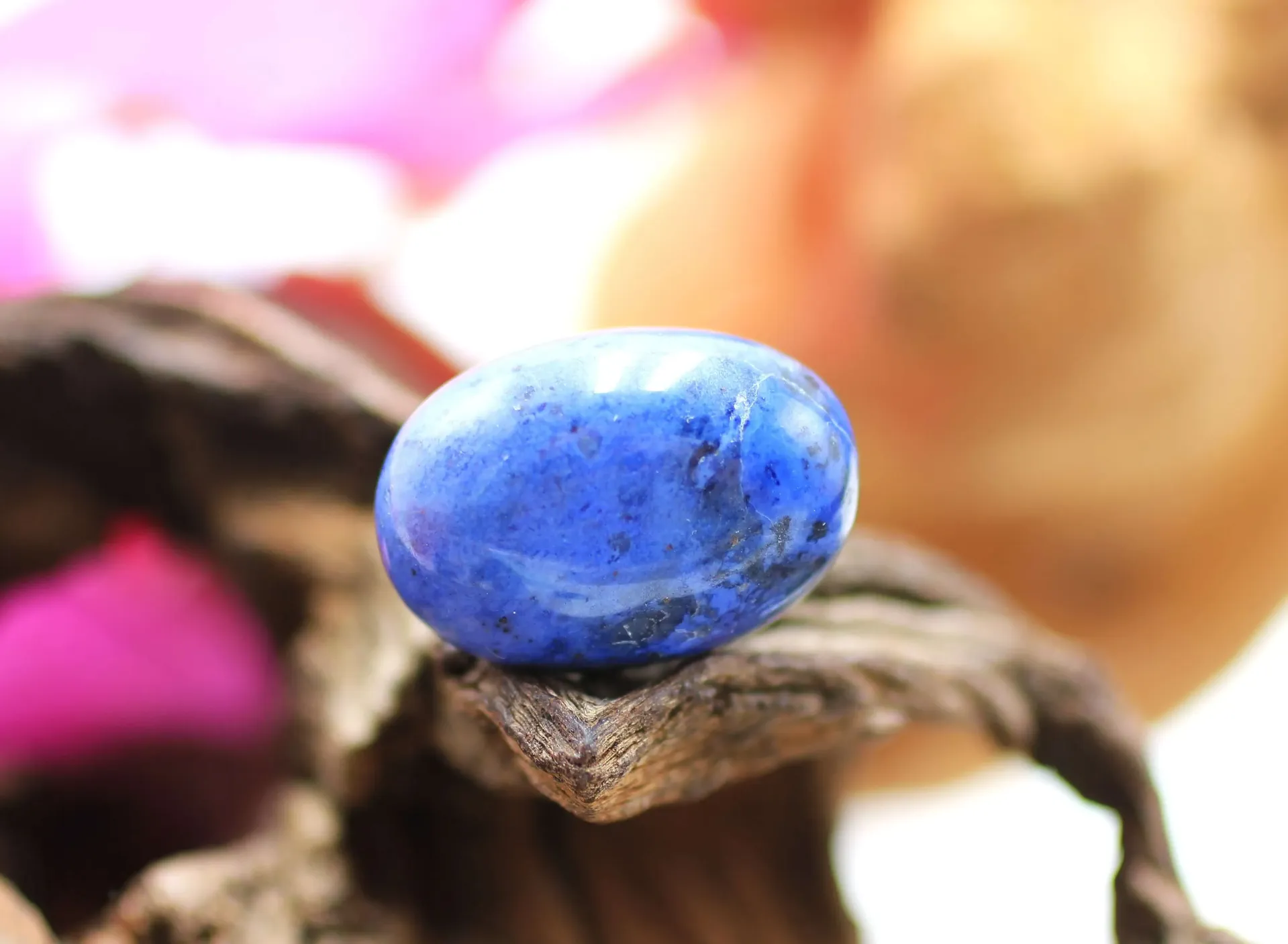 Dumortiérite roulée