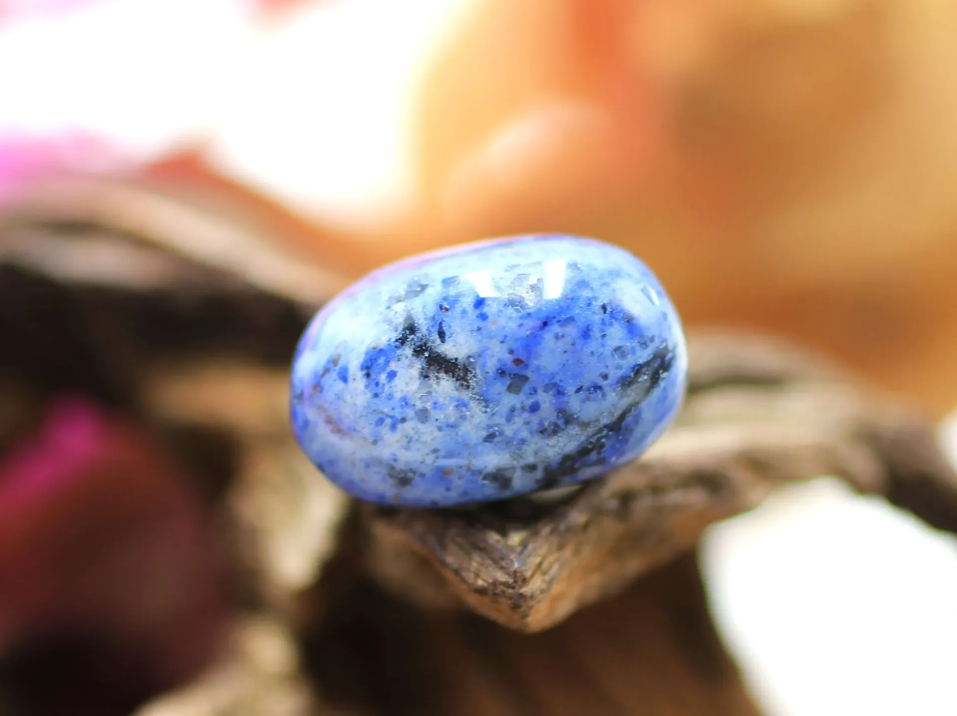 Dumortiérite roulée
