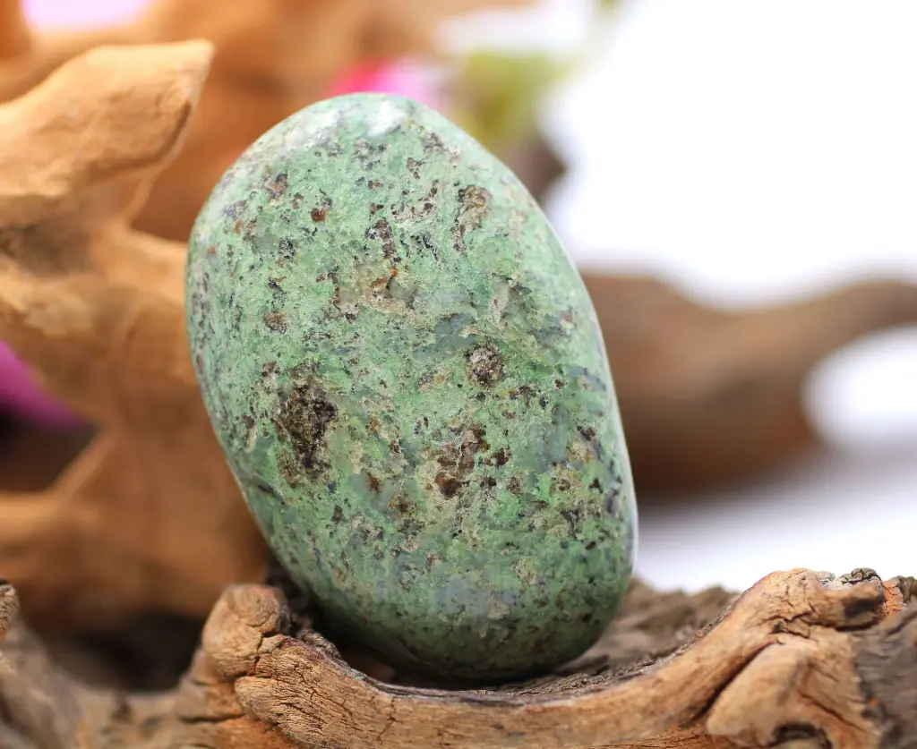 Galet en Chrysoprase