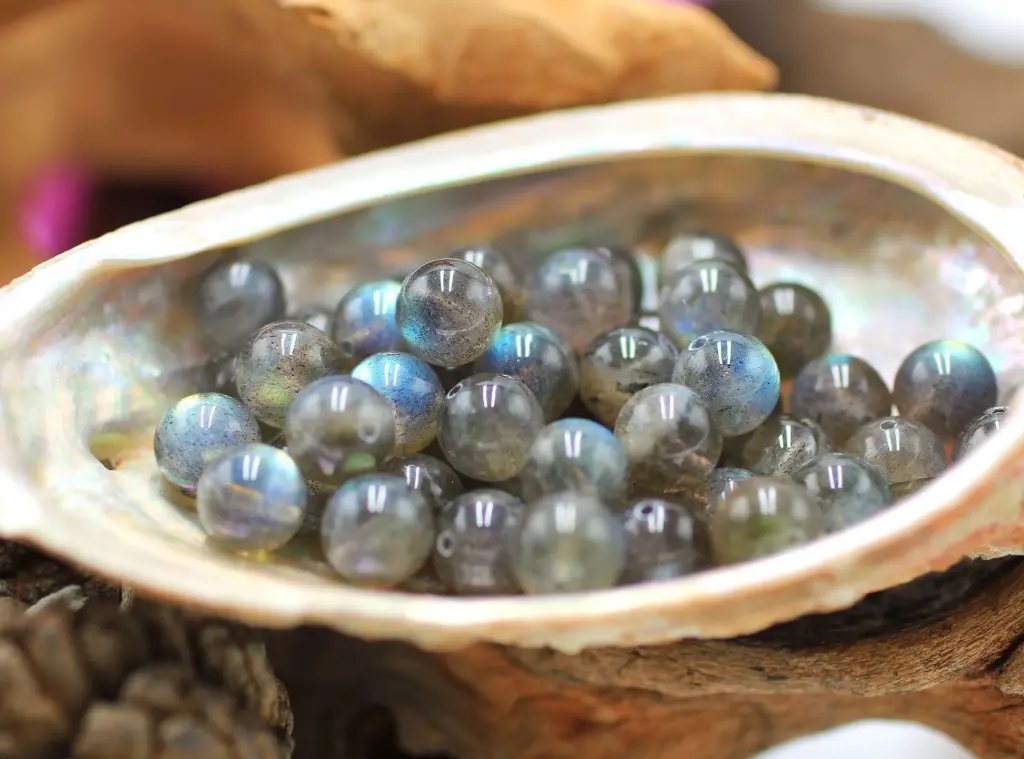 Perle 8mm en Labradorite