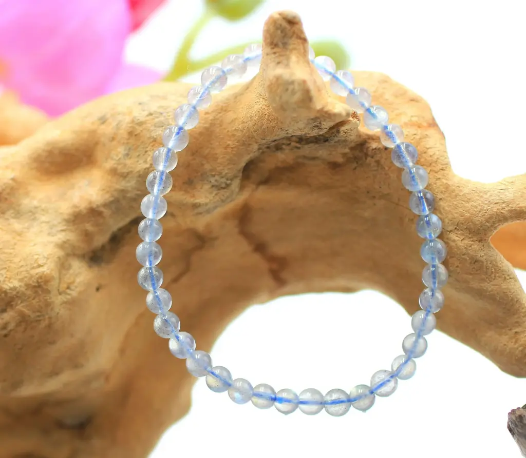 Bracelet en perles 4mm en Labradorite