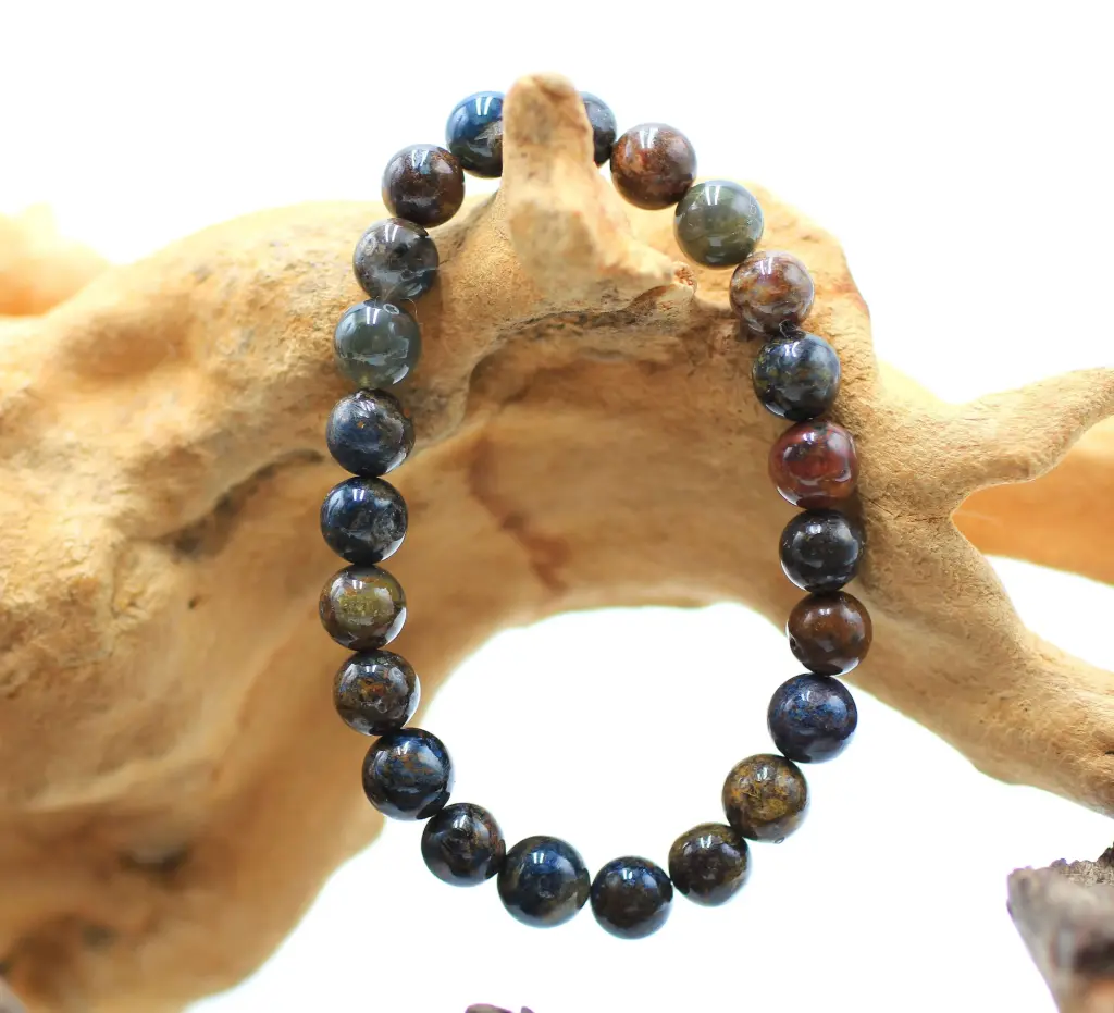 Bracelet en perles 8mm en Pietersite