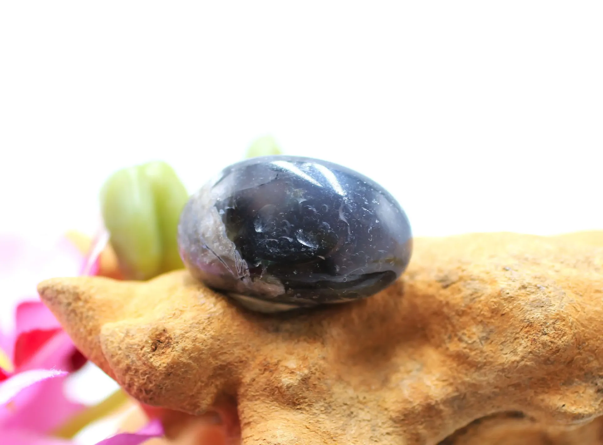 Agate Volcano roulée