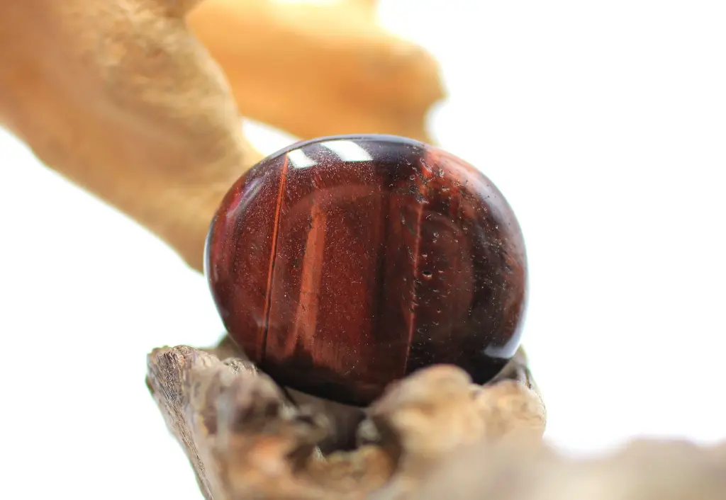 Galet plat en Œil de taureau