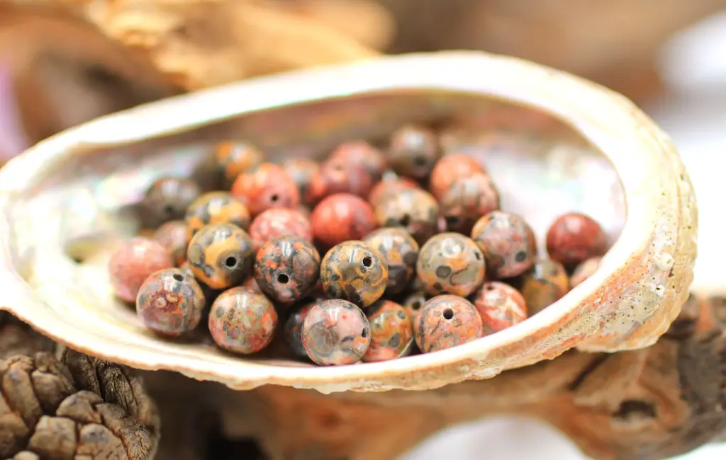 Perle 8mm en Jaspe léopard