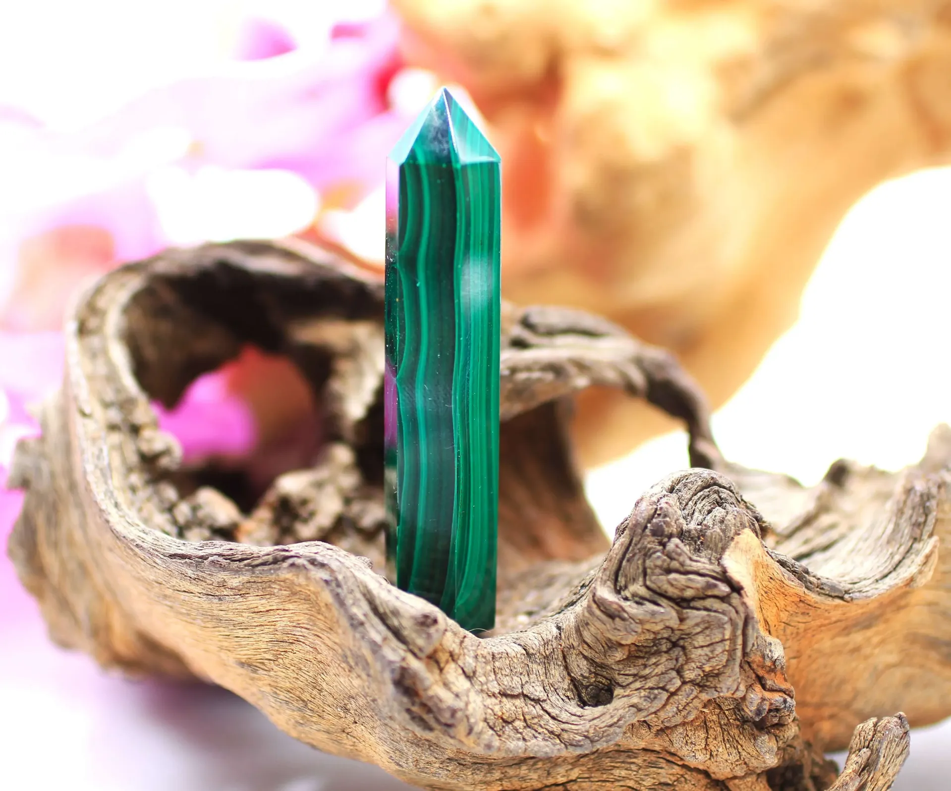 Obélisque en Malachite