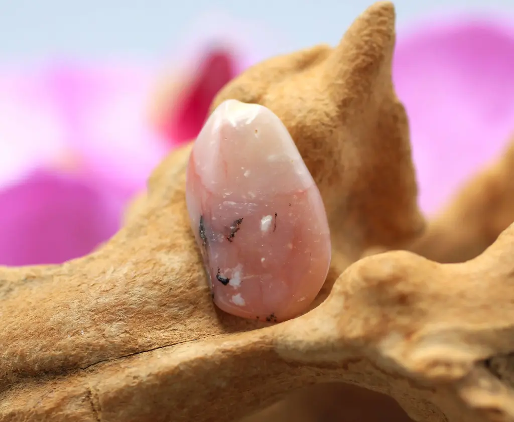 Opale rose roulée