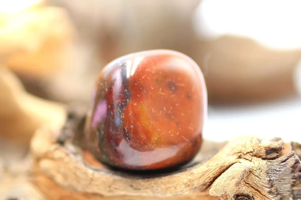 Agate indienne roulée