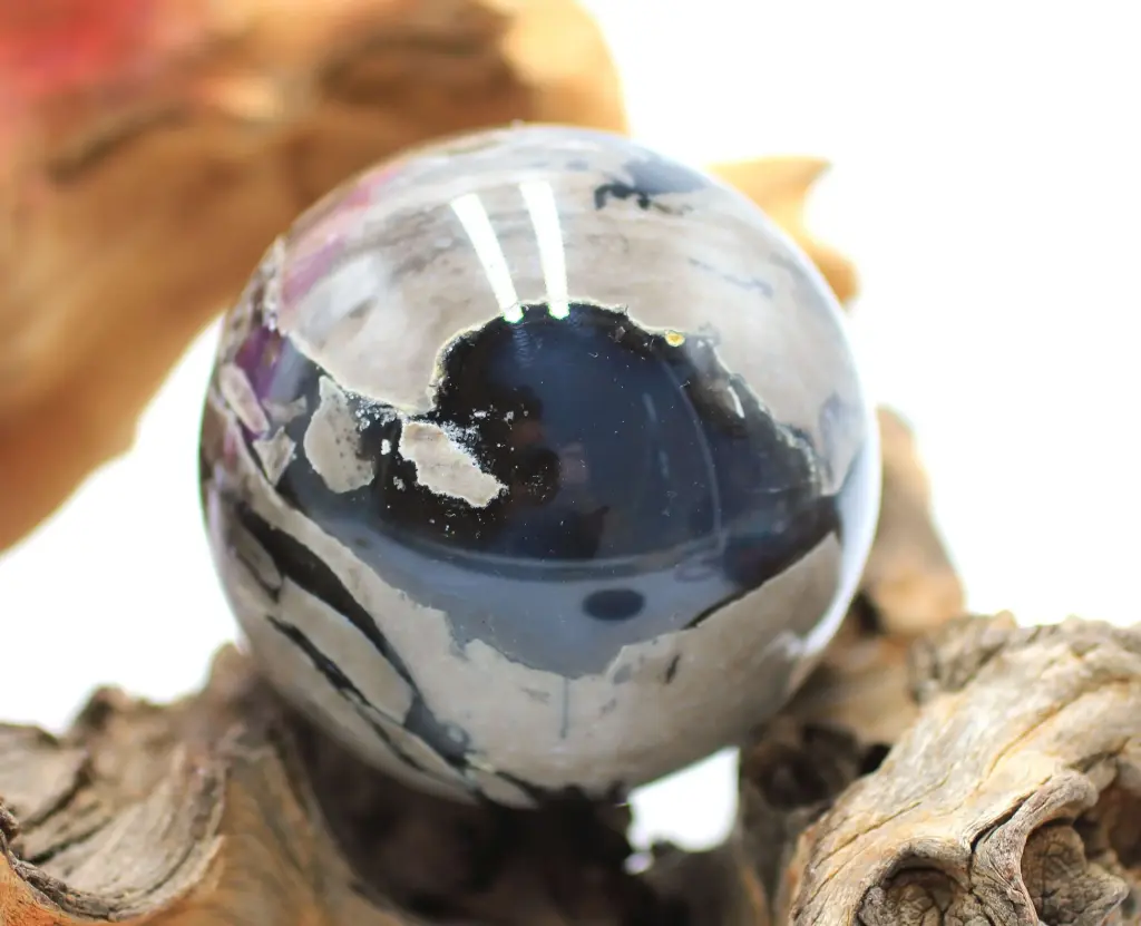 Sphère en Agate Volcano