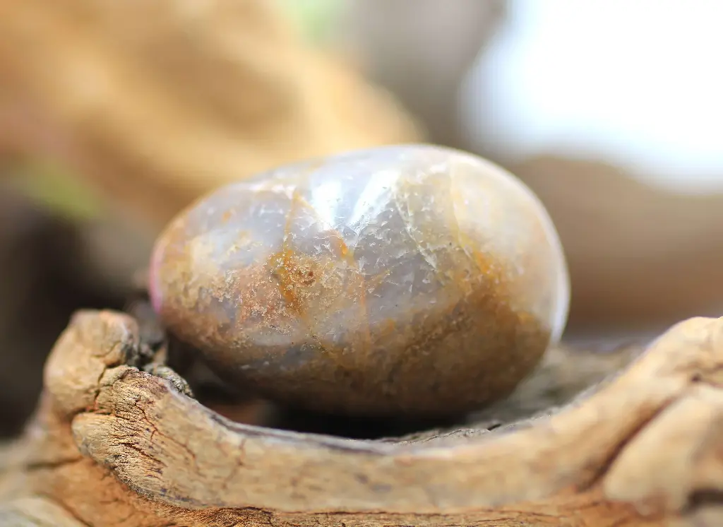 Agate indienne roulée